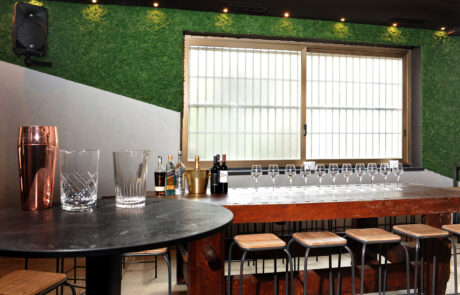 Ho.re.ca – Locale a Monza – by Verde Passione Ho.re.ca – Locale a Monza – Pareti in Moss Modello Nordica – by Verde Passione