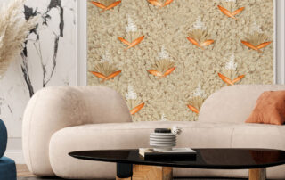 Parete in Moss - Render Modello Texture Wall - Verde Disidratato - Verde Passione 2023