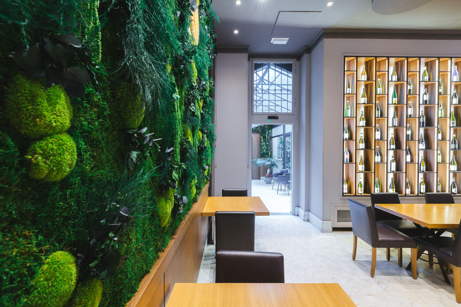 Ho.re.ca – Ristorante Borgia – Pareti in Moss Modello Botany Wall – by Verde Passione Ho.re.ca – Ristorante Borgia – Pareti in Moss Modello Botany Wall – by Verde Passione