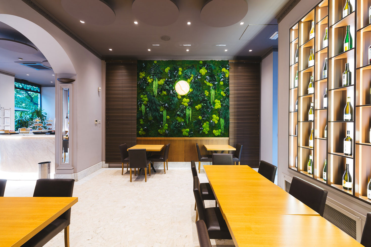 Ho.re.ca – Ristorante Borgia – Pareti in Moss Modello Botany Wall – by Verde Passione Ho.re.ca – Ristorante Borgia – Pareti in Moss Modello Botany Wall – by Verde Passione