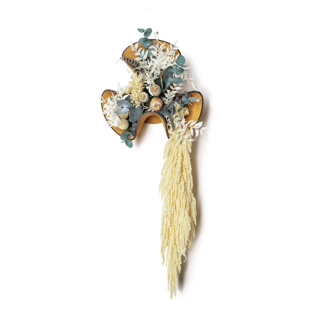 Flower Basket - Modello Cream - Disidratato - Verde Passione 2024