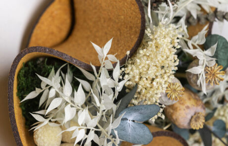 Flower Basket - Modello Cream - Disidratato - Verde Passione 2024