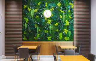 Ho.re.ca – Ristorante Borgia – Pareti in Moss Modello Botany Wall – by Verde Passione