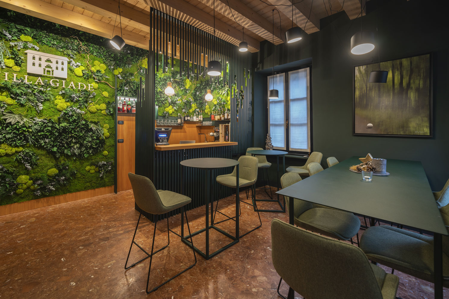Ho.re.ca – Ristorante Villa Jade – Jade Wall – by Verde Passione